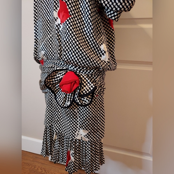 Vintage Neiman Marcus Silk Dress by Saint Romei - Picture 2 of 4